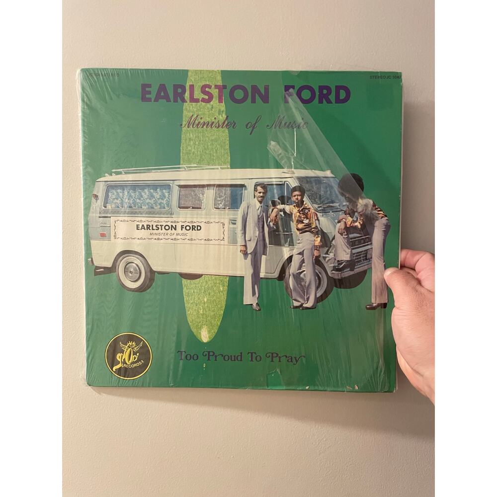 Earlston Ford LP vintage vinyl record soul gospel rnb funk